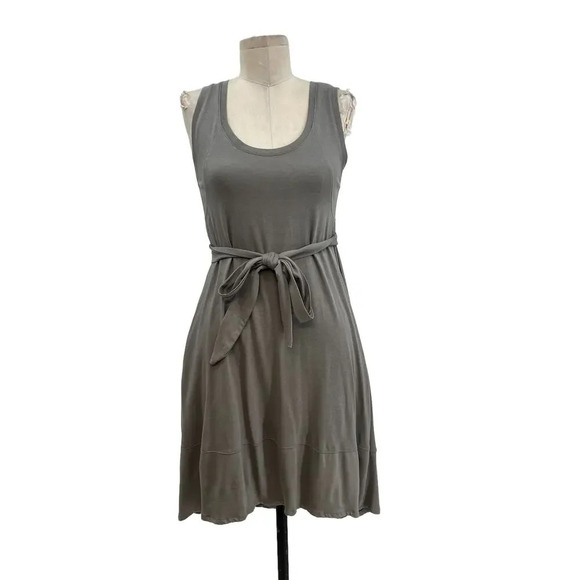 United by Blue Gray Organic Cotton Tencel Tank Dress Mini Size‎ Small - Picture 1 of 10